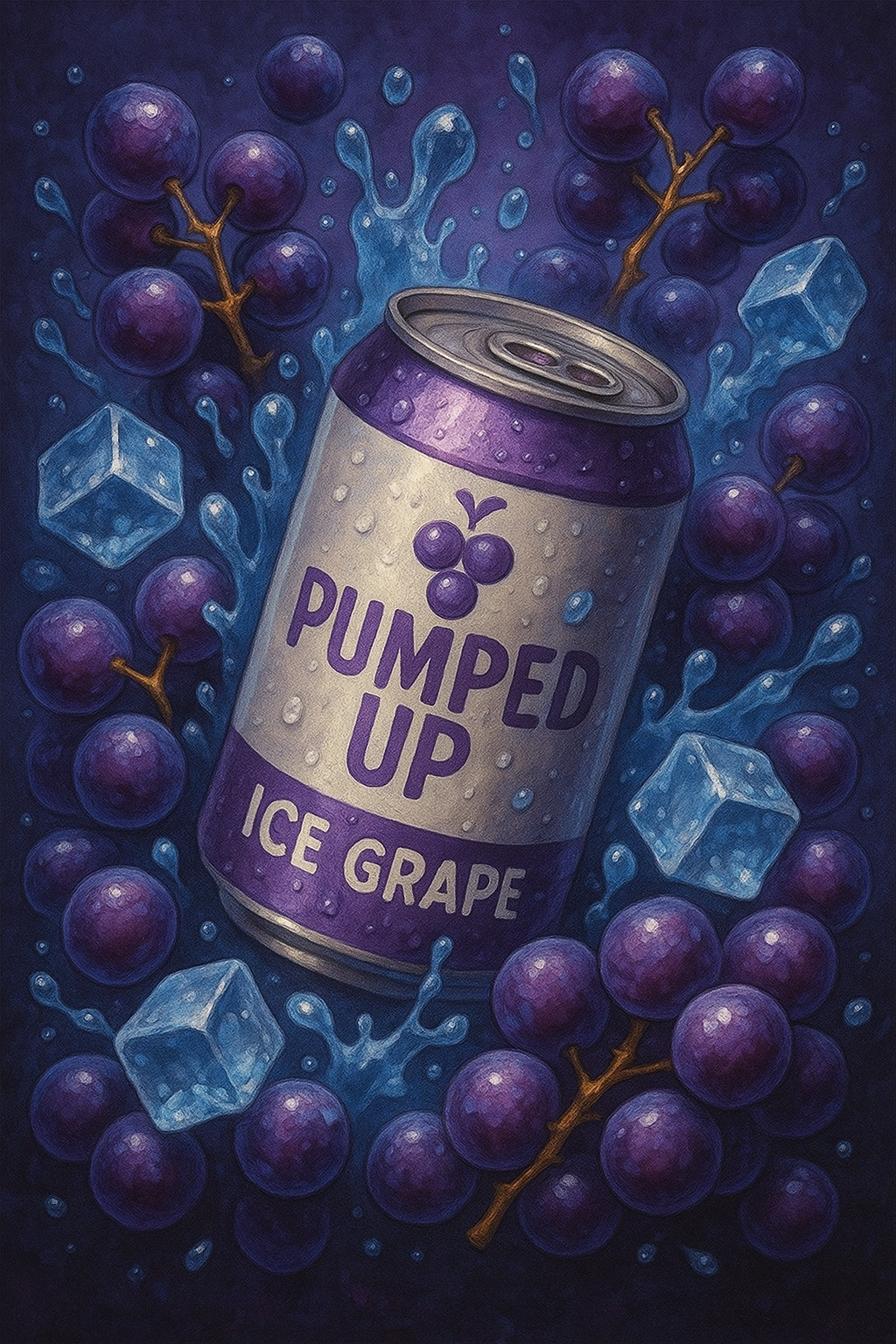 Grape Energy Drink